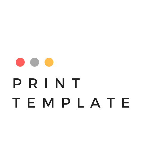 print template