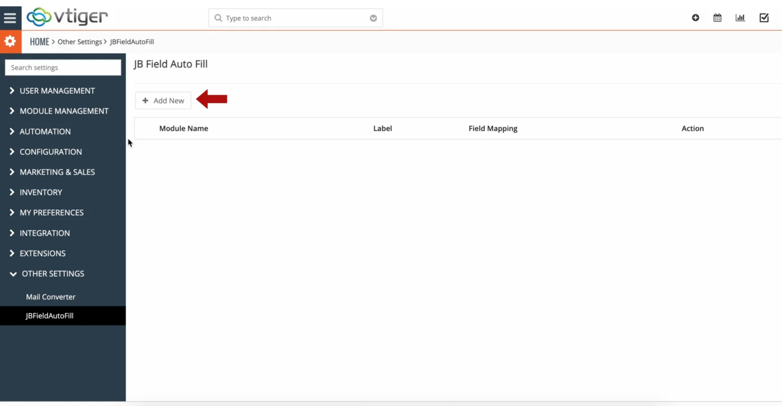 vtiger-crm-field-autofill-configuration