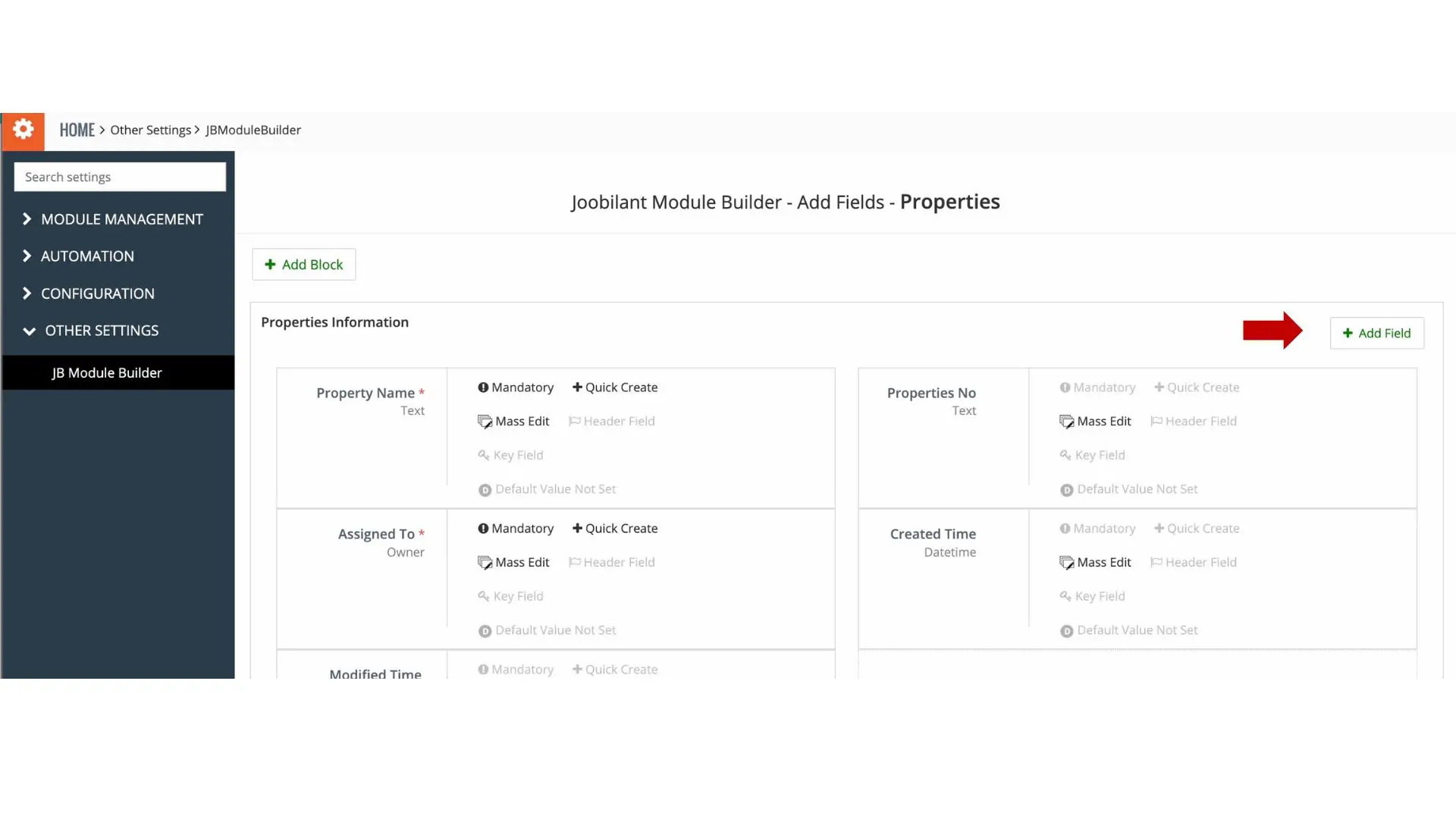 Vtiger Module Builder user Guide