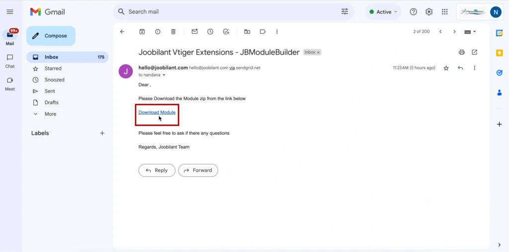 install vtiger module builder extesion1