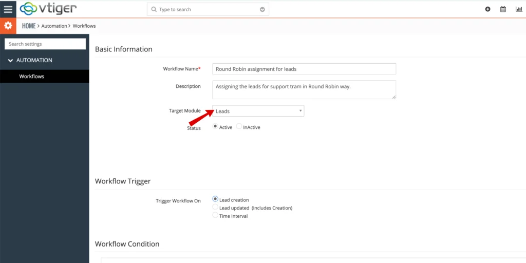 Round Robin Assignment in Vtiger CRM