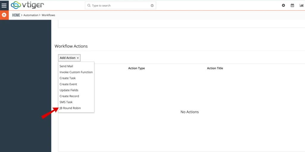 Round Robin Assignment in Vtiger CRM