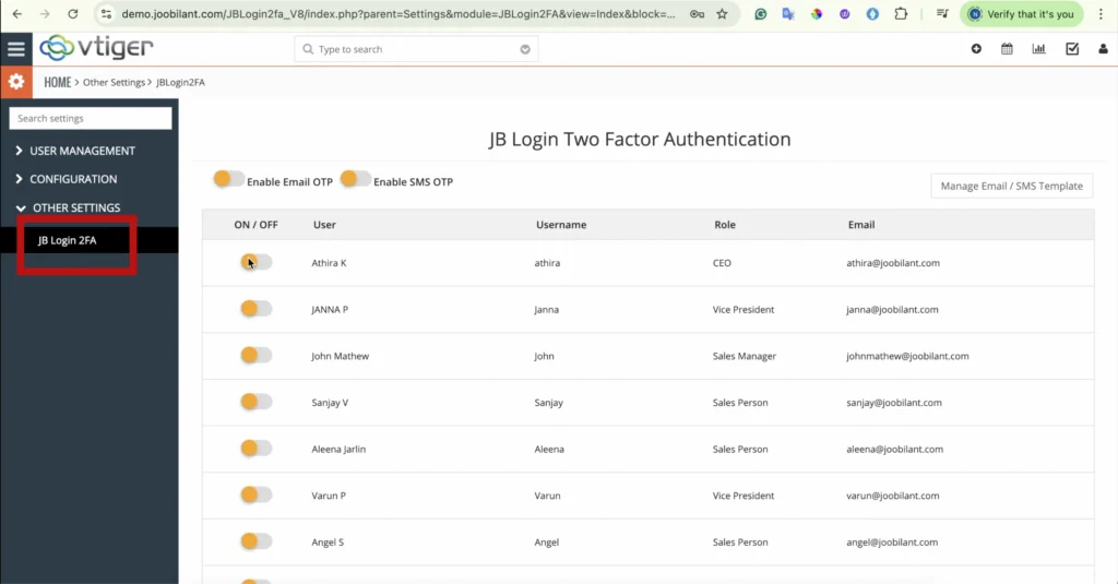 vtiger 2 fa userguide