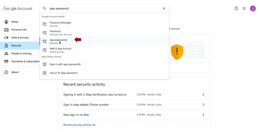 Gmail as the outgoing server in vTiger CRM 3