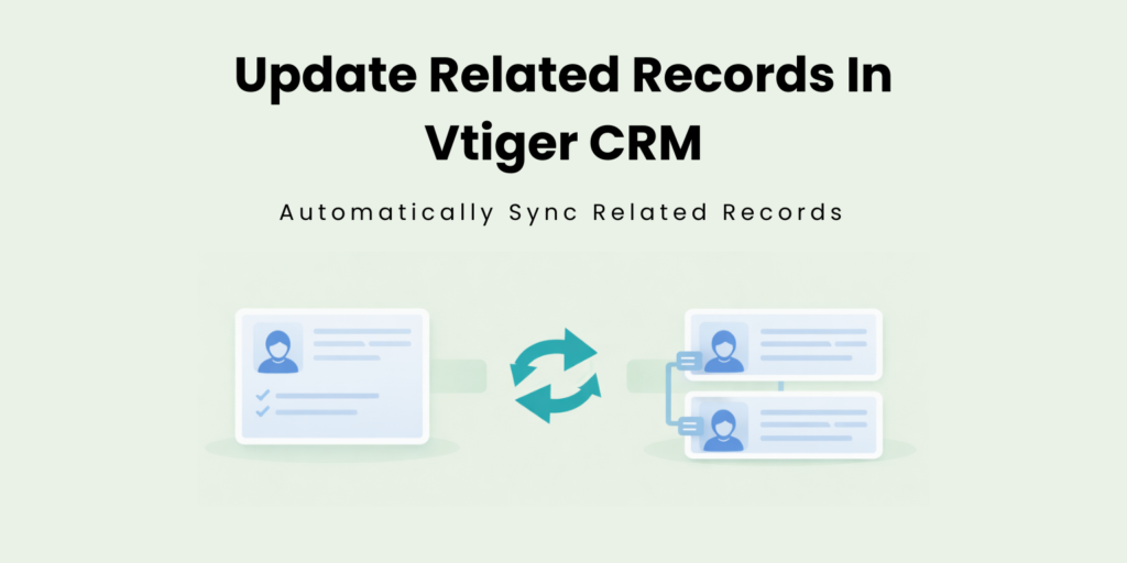 Update related records automatically when a record is updated in Vtiger CRM