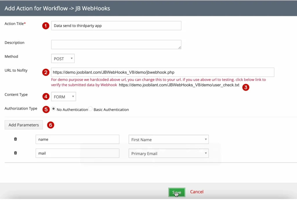 vtiger Webhooks Userguide