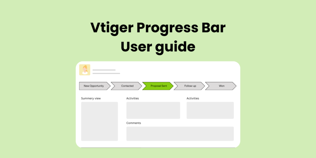 vtiger progress bar user guide
